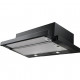 MEPAMSA Campana extraíble  SUPERLINE GLASS 60 NEGRA, 3150486069, 60 cm, Negro
